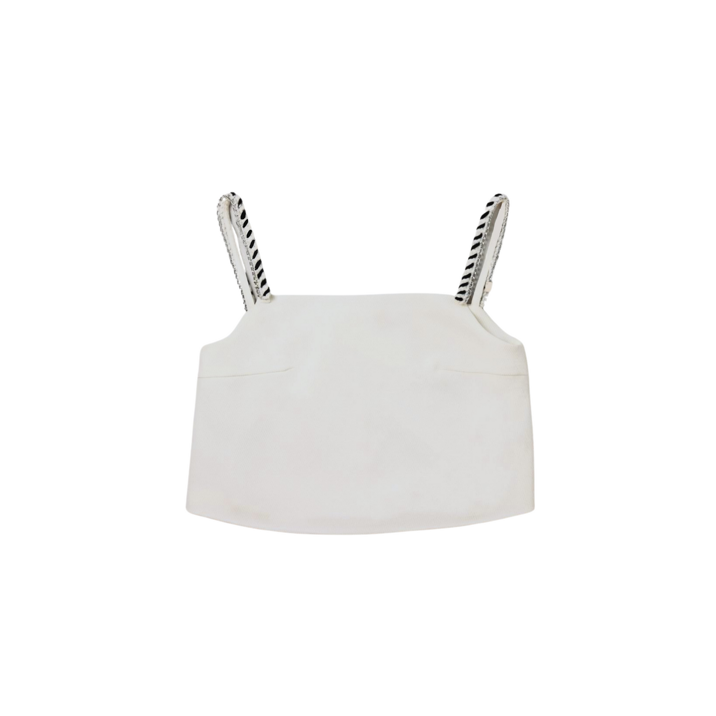 Patchy - Loose-fit A-line Vest with Chain Strap