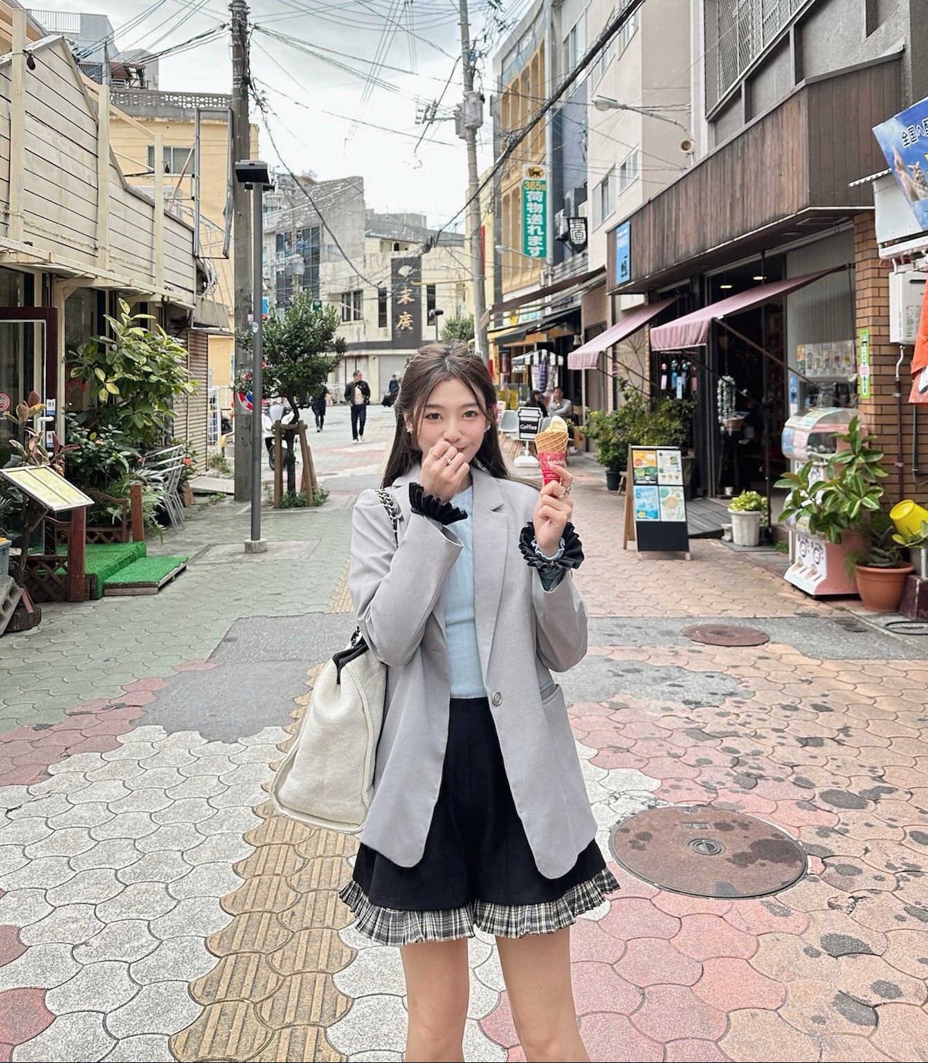 Patchy - Grey Blazer（Only Blazer Without Strap）